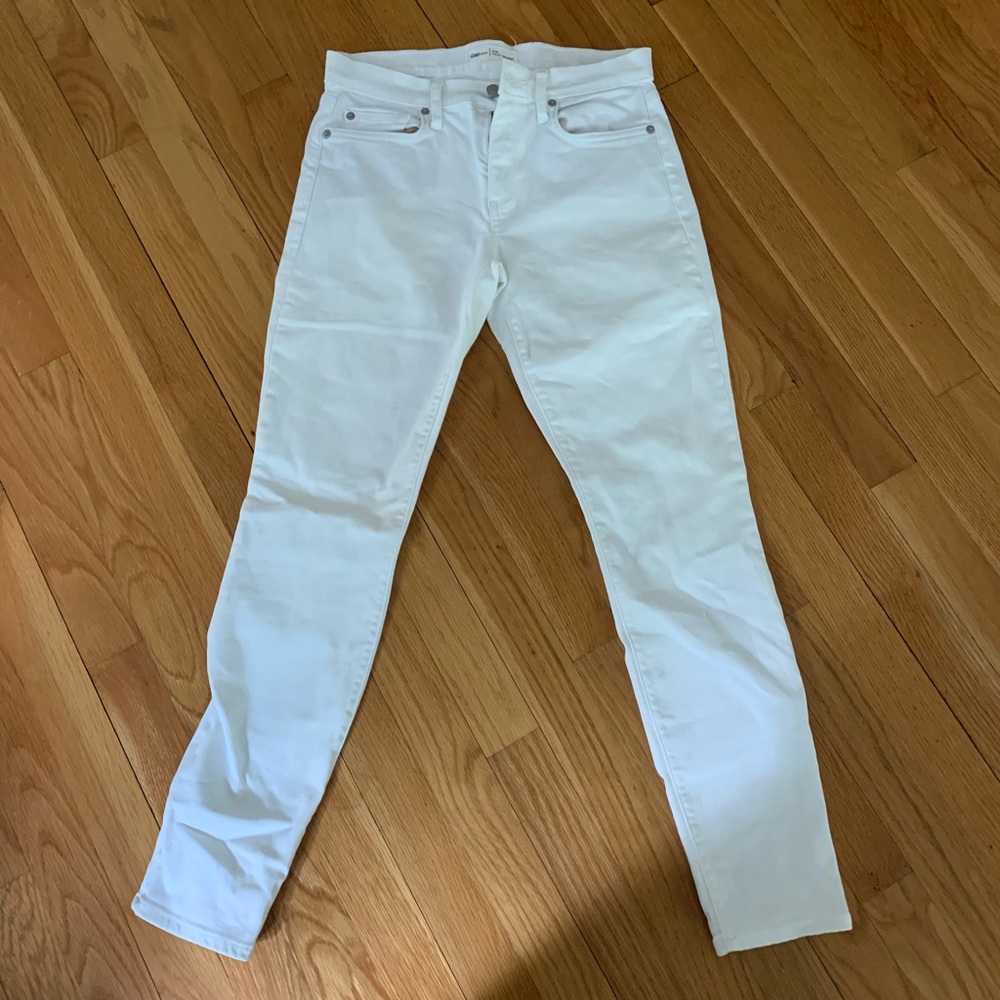 GAP 1969 True Skinny Jean in White - Picture 1 of 4